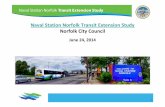 Naval Station Norfolk Transit Extension Study Norfolk City ...