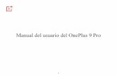 Manual del usuario del OnePlus 9 Pro