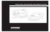 Short user manual RS 2000 Money Scale Kurz ...