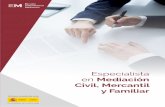 Dossier Especialista en Mediación Civil, Mercantil y ...