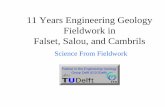11 Years Engineering Geology Fieldwork in Falset, Salou ...