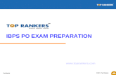 IBPS PO Exam Preparation - IBPS PO Online Mock Test Series