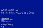 Azure Expert Leading Camp UA - 2015