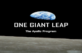 One Giant Leap: The Apollo Program - Owain Bates