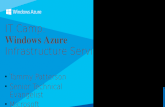 IT Camp: Windows Azure Infrastructure Services