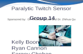 Paralytic Twitch Sensor