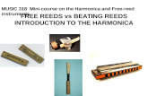 FREE REEDS  vs  BEATING REEDS INTRODUCTION TO THE HARMONICA