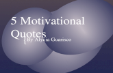 5 Motivational Quotes
