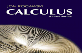 Rogawski Calculus 2nd Edition
