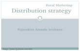 Rural Marketing Strategies, Distribution Strategies