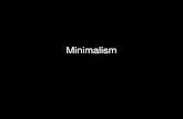 Minimalism powerpoint