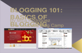Blogging 101: Basics of Blogging By Mica Rodriguez