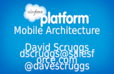 Salesforce Mobile architecture introduction