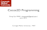 Cocos2d programming