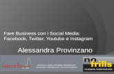 Fare business con i social Media: Facebook, Twitter, Youtube e Instagram