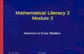 NCV 2 Mathematical Literacy Hands-On Training Case Studies Module 2