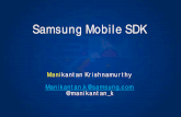 Samsung SG - Samsung Mobile SDK