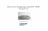 SAP -CRM Security