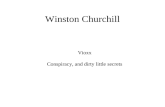 Winston Churchill Vioxx Conspiracy, and dirty little secrets