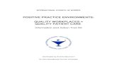 POSITIVE PRACTICE ENVIRONMENTS: QUALITY WORKPLACES ...· POSITIVE PRACTICE ENVIRONMENTS: QUALITY WORKPLACES