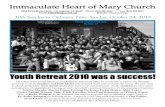 Immaculate Hearty of Mary Church Bulletin