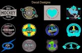 Decal designs