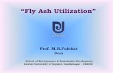 “Fly Ash Utilization” - ash   · Different modes of Fly Ash Utilization ... workability