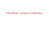 Lecture 2 Beta Lactams