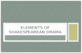Elements of Shakespearean Drama
