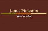 Janet Pinkston portfolio