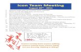 Icon REALTOR Team Meeting Notes - Prudential Gary Greene, Realtors - The Woodlands TX - August 30th 2011