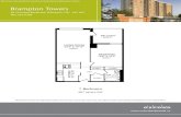 Brampton Towers by Oxford Residential - One Bedroom Apartment