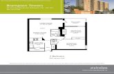 Brampton Towers by Oxford Residential - Two Bedroom Apartment