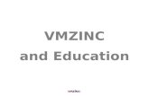 VMZINC and Education