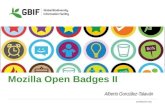 GBIF Pilot Experience Using Mozilla Open Badges
