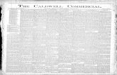 The Caldwell Commercial - 5/27/1880
