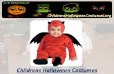 Childrens halloween costumes