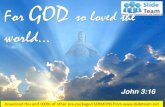 0514 john 316 for god so loved the world power point church sermon