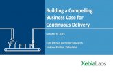 Building a Compelling Business Case for Continuous Delivery