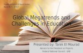 Global megatrends and challenges in education