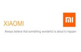 Social Media Strategy of Xiaomi