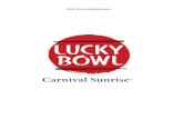 Lucky Bowl Menu - Carnival Cruise Line KOREAN FRIED CHICKEN angel hair cut noodle + chicken stock +