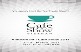 Cafe Show Vietnam 2017 Official Brochure