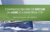 Continuous delivery of Sitecore on Azure using VSTS at a bank from 1737