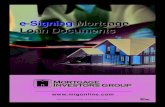 e-Signing Mortgage Loan Documents -