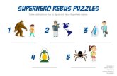 Superhero Rebus Puzzles ... Superhero Rebus Puzzles Keywords Superhero Rebus Puzzles Created Date 6/19/2019
