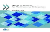 OECD Guidelines for Multinational Enterprises (2011)  cite this publication as: OECD (2011), OECD Guidelines for Multinational Enterprises, OECD Publishing.