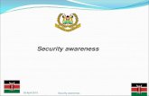 Security awareness - University of   security awareness) 28 april 2015 . terrorism
