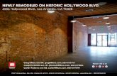 NEWLY REMODELED ON HISTORIC HOLLYWOOD REMODELED ON HISTORIC HOLLYWOOD BLVD. 6556 Hollywood Blvd., Los Angeles, ... Neighbors include the Dream Mama Shelter Hotels and restaurants,