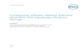 Configuring VMware vSphere Software iSCSI With Dell ...media. configuring vmware...Configuring VMware vSphere Software iSCSI With Dell EqualLogic PS Series ... Establishing Sessions